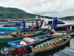 Polres Sibolga Bagikan Bansos Kepada Nelayan Tradisional Di Kota Sibolga