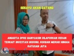 Anggota DPRD Banyuasin berinisial SE bersama rekannya TA dilaporkan M yang diketahui mantan anggota legislatif terkait penggelapan modal usaha