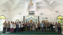 Kunjungi Masjid Al-Muhajirin Sibolga, Kapolres Sibolga Berikan Himbauan Kamtibmas