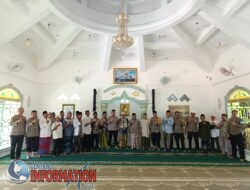 Kunjungi Masjid Al-Muhajirin Sibolga, Kapolres Sibolga Berikan Himbauan Kamtibmas