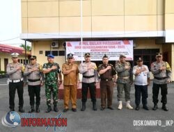 Apel Gelar Pasukan Operasi Kepolisian Kewilayahan Keselamatan Toba 2025