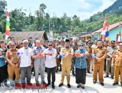Pj. Bupati Tapteng Resmikan Jembatan Merdeka PO Simargarap Pasaribu Tobing