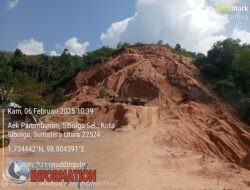 Penyalah Gunakan Izin Amdal Pembangunan Komplek Perumahan Untuk Penambanagan Tanah Urug  Di Parombunan