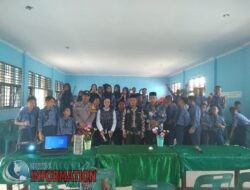 Siswa/i SMPN 1 Sibolga, Dikunjungi Bhabinkamtibmas Cegah Bullying