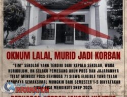 Kelalaian Fatal Kepala Sekolah SMAN 1 PEBAYURAN Menuai Petaka Bagi Masa Depan 72 Siswa-siswi