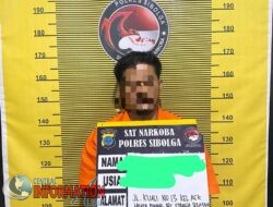 Polres Sibolga Berhasil Ungkap Kasus Narkotika Jenis Sabu, Satu Pelaku Diamankan
