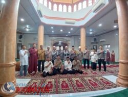 Sambangi Masjid Al-Hikmah Sibolga, Polres Sibolga Berikan Pesan Kamtibmas