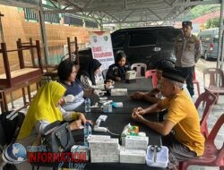 Sidokkes Polres Sibolga, Gelar Pelayanan Kesehatan Gratis Untuk Masyarakat Di Masjid Al-Munawar