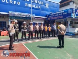 Personil Polres Sibolga Dan Instansi Terkait, Laksanakan Razia Dalam Rangka Ops Keselamatan Toba 2025