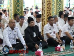 Puncak Peringatan Maulid Nabi Muhammad SAW di Lapas Kelas IIA Pekanbaru Penuh Khidmat.