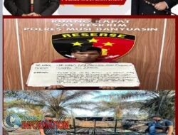 Depri Pemilik Illegal Refinery Terbakar di Kecamatan Keluang berhasil di Bekuk Polisi