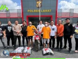 Dua bandar narkoba di wilayah Kabupaten Lahat, Sumatera Selatan (Sumsel), ditangkap polisi.