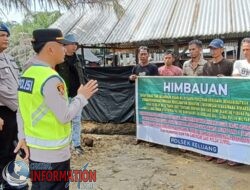 Kapolsek Keluang Imbau Pemilik Penyulingan Minyak Ilegal Segera Tutup Usaha