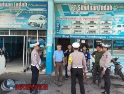 Satgas Preemtif Ops Keselamatan Toba 2025, Polres Sibolga Laksanakan Sosialisasi Kepada Pengemudi Angkutan Umum