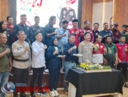 Kapolres Muba Menjalin Silaturahmi Dengan Awak Media. Dalam Rangka Memperingati Hari Pers Nasional