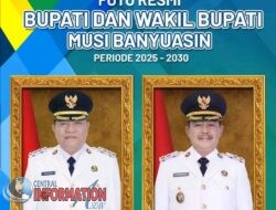 Pemkab Muba Rilis Foto Resmi Bupati dan Wakil Bupati Periode 2025-2030
