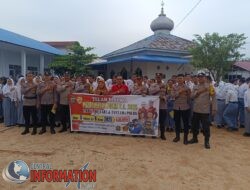 Polres Sibolga Gelar Sosialisasi Penerimaan Polri Di SMAN 3 Sibolga