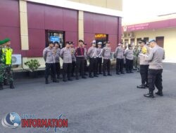 Polres Sibolga Laksanakan  Patroli Skala Besar, Dalam Rangka Pelantikan Kepala Daerah Terpilih