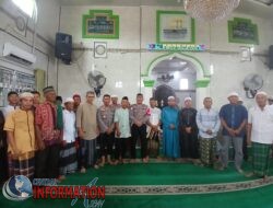 Dalam Rangka Jumat Curhat, Polres Sibolga Kunjungi Masjid I’Tidal Sibolga