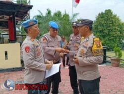 Propam Polres Muba Periksa Kelengkapan Identitas dan Ponsel Anggota dalam Operasi Pekat Musi 2025