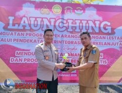 Polres Sibolga Dukung Program Pemerintah Ketahanan Pangan, Ikuti Launching Serentak Program P2L