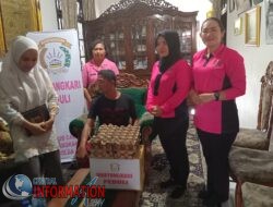 Kapolres Sibolga Dan Ketua Bhayangkari, Tunjukkan Kepedulian Kepada Personil Yang Sakit