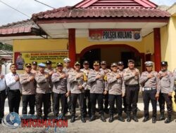 Kapolres Tapteng Kunjungi Polsek Kolang, Jadikan Polri Semakin dicintai Masyarakat