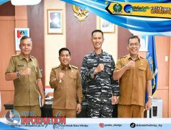 Wali Kota Sibolga Terima Kunjungan Silaturahmi dari Komandan Lanal Sibolga