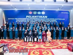 Ketua Tim PKK Sumut Lantik Ketua TP-PKK dan Pembina Posyandu Kota Sibolga Masa Bakti 2025-2030