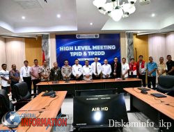Rapat High Level Meeting TPID dan TP2DD Sibolga untuk Pengendalian Inflasi dan Digitalisasi Daerah Menjelang Idul Fitri 1446 H/2025 M