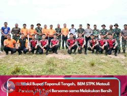 Wakil Bupati Tapteng, Apresiasi Kegiatan Bersih Pantai Dan Tanam Pohon Yang Digagasi BEM STPK Matauli