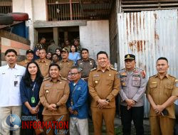 Wali Kota dan Wakil Wali Kota Sibolga Sidak Pasar Inpres Aek Habil Jelang Idul Fitri 1446 H/2025 M