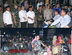 Bupati Tapteng, Lepas Pawai Takbiran  Menyambut  Idul Fitri 1446 Hijriah