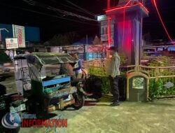 Polres Sibolga, Jaga Kondusifitas Malam Hari Dengan Patroli Dialogis