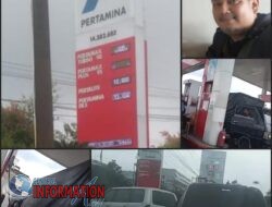 Diduga APH Tutup mata Tak Berkutik Terhadap SPBU 14.282.683 SM Amin Yang Bebas Jual BBM  Subsidi Kepada Mafia BBM Ilegal