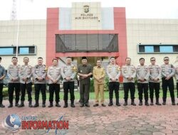 Bupati dan Wakil Bupati Muba Kunjungi Polres Muba