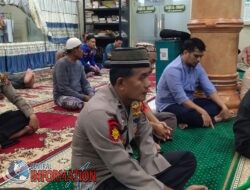 Polres Sibolga Laksanakan Safari Kultum Subuh Di Masjid Al-Hikmah Sibolga