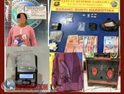 Seorang IRT Ditangkap Polsek Sanga Desa Terkait Peredaran Narkoba, Suami Melarikan Diri
