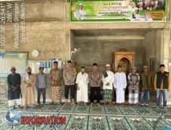Kapolsek Concong IPTU ADRIAN,SH,MH.Beserta staf angota nya,pemberian santunan kepada anak yatim dan tuna Netra