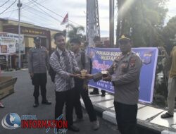 Bulan Suci Ramadhan, Personil Bag SDM Dan Sie Propam Polres Sibolga Bagikan Takjil