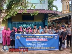 Kapolres Sibolga Dan Ketua Bhayangkari Cab. Sibolga, Laksanakan Bakti Sosial Di Panti Asuhan
