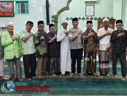 Kapolsek Sibolga Sambas Sholat Taraweh Berjemaah Dan Berikan Kultum