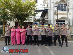 Stop Pengguna Jalan Polres Sibolga Laksanakan Bakti Sosial Berbagi Takjil