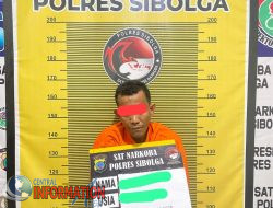 Polres Sibolga Tangkap Residivis Miliki Narkoba