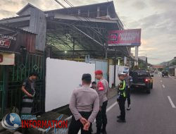 Polres Sibolga Laksanaksn Patroli Asmara Subuh, Cegah Aksi Balap Liar