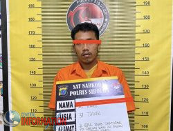 Lagi Residivis JMN Ditangkap Polres Sibolga, Miliki Sabu