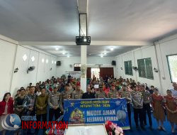 Laksanakan Minggu Kasih, Polres Sibolga Sambangi Kerapatan Gereja Baptis Indonesia Sibolga