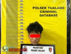 4 Pelaku Curat dan 1 Penadah di Amankan Tim Opsnal Polsek Tualang.