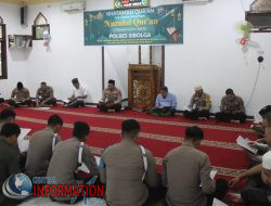 Kapolres Sibolga Hadiri Khatam Quran, Dalam Rangka Nuzulul Quran