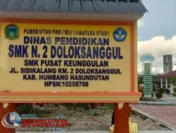 Bungkam Saat Dikonfirmasi, Kepsek SMK Negeri 2 Dolok Sanggul Diduga Korupsi Dana BOSP.